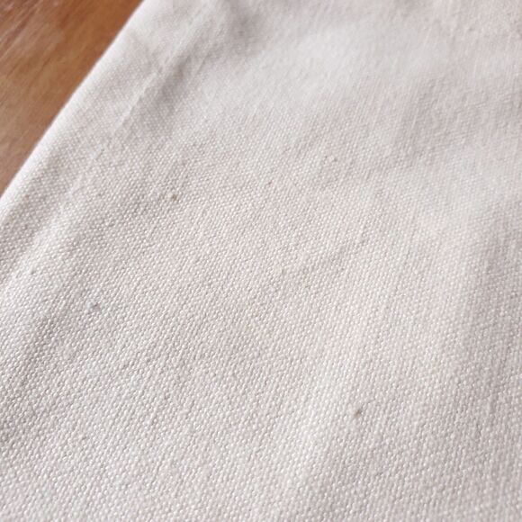 Pier 1 Chili Peppers Placemats Set of 2 Cotton Fabric 14" x 20" Beige Cream Red - Picture 10 of 10